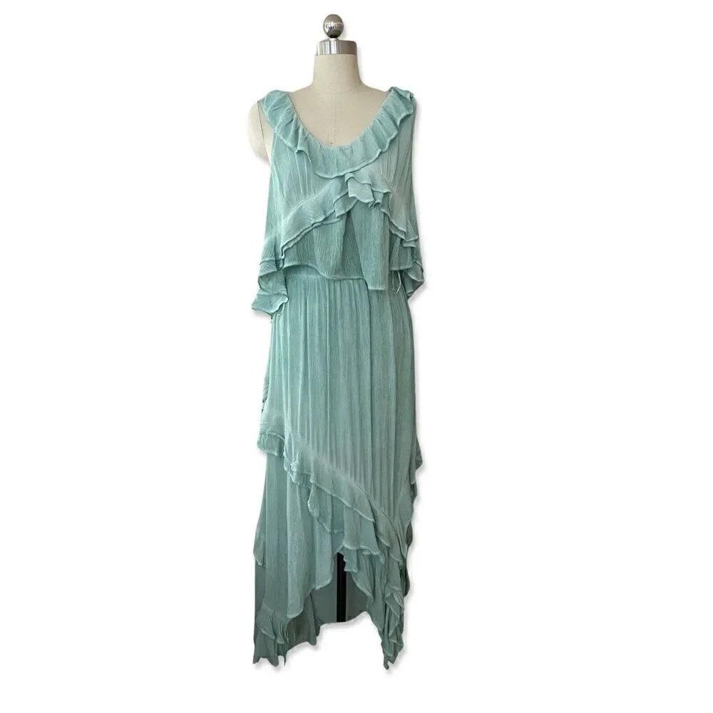 Free People If Only two piece skirt top set Harbor outfit dress Size M NWOT